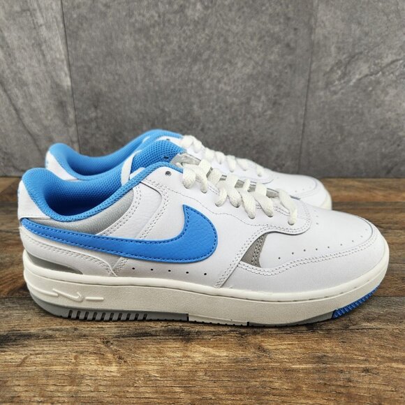 Nike Gamma Force Low Size 7 Womens University Blue White Sneakers - Picture 2 of 11